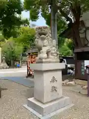 難波八阪神社の狛犬