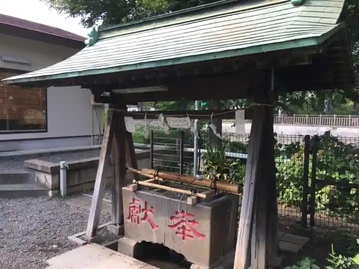 厳島神社の手水舎