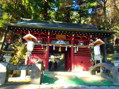 鳩ヶ嶺八幡宮の山門・神門