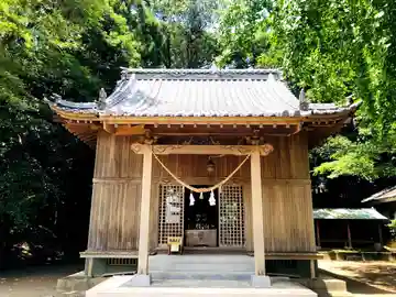 富田八幡神社の本殿・本堂