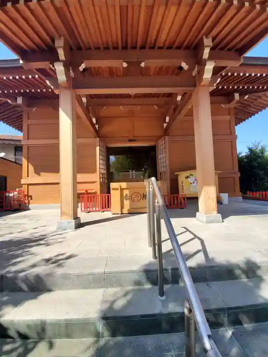 於菊稲荷神社の本殿・本堂