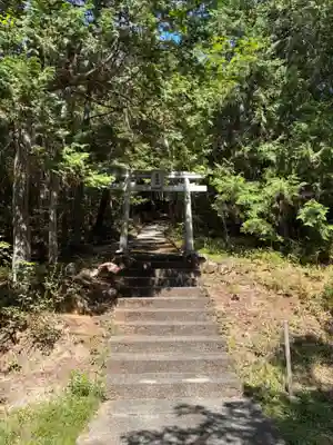 大澤神社の鳥居