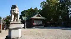 諏訪神社の狛犬