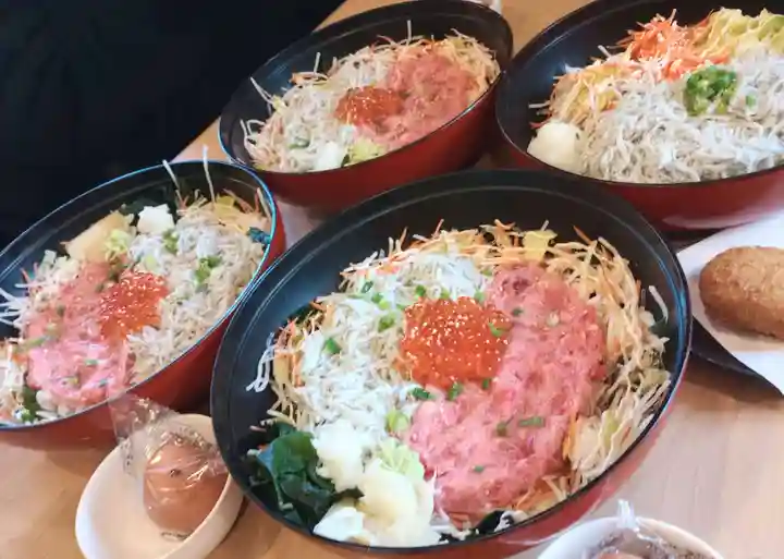 江島神社の食事