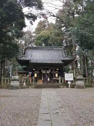 間々田八幡宮の本殿