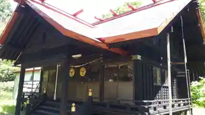 浜益神社の本殿・本堂