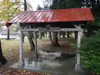 音江神社の手水舎