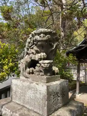 小名浜諏訪神社 ~海の鎮守様~の狛犬