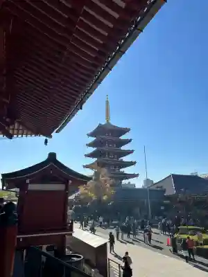 浅草寺の塔