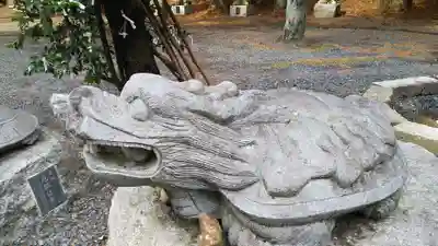 亀岡八幡宮の狛犬