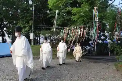 釧路一之宮 厳島神社のお祭り