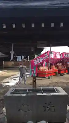 北向観音の手水舎