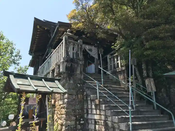 阿賀神社の本殿・本堂