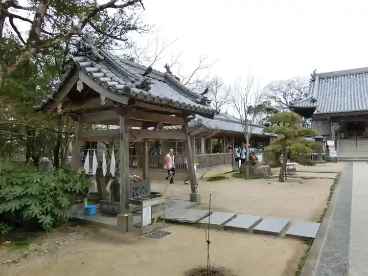 法輪寺の手水舎