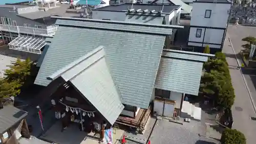 七重浜海津見神社の本殿