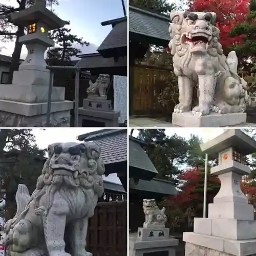 刈田神社の狛犬