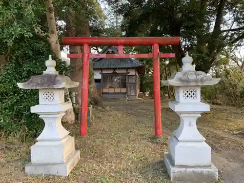 稲荷神社の鳥居