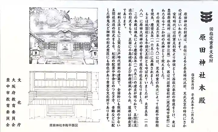 原田神社(大阪府)