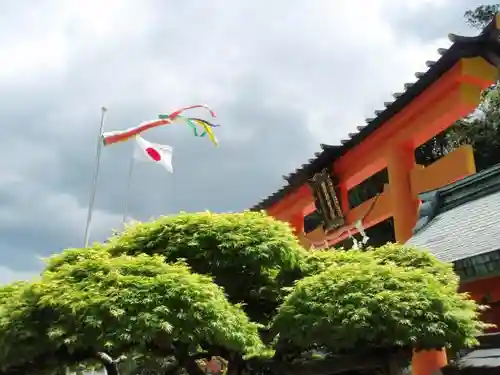 熊野那智大社の鳥居