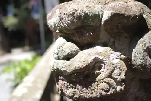 間々田八幡宮の狛犬