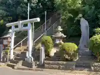 神明神社の鳥居