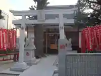 正一位一色稲荷神社(幸手城跡) の鳥居