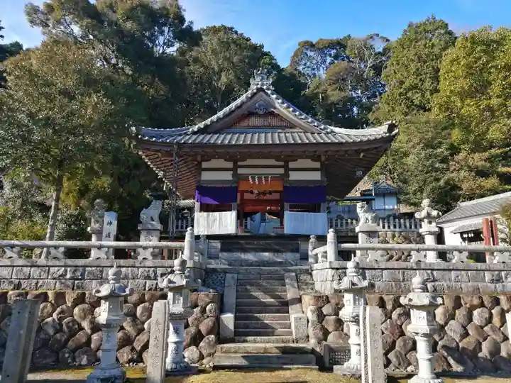 檜尾神社の本殿・本堂