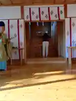 神事「献灯祭」玉串奉納