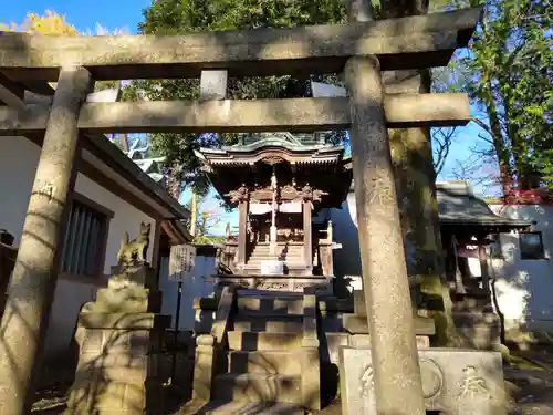 北澤八幡神社の鳥居