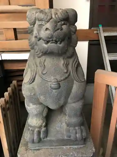 小網神社の狛犬