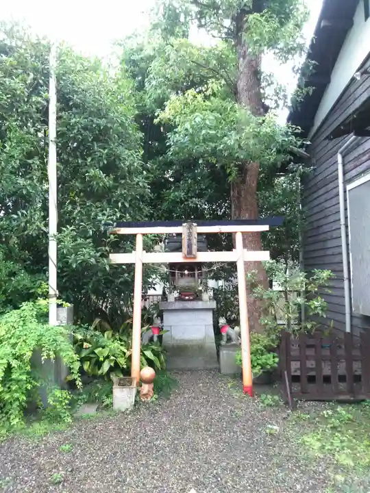 矢向日枝神社の鳥居