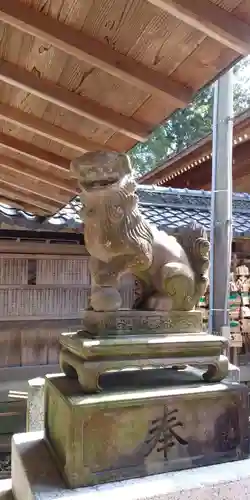 賀茂神社の狛犬