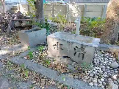 浅間社の手水舎