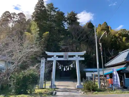 熊野神社の鳥居