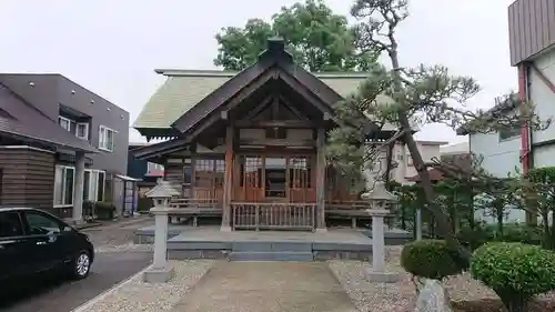 亀田龍神社の本殿・本堂
