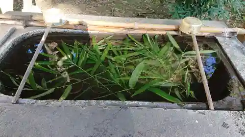 千代ケ岡八幡宮の手水舎