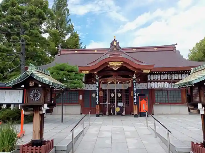 阿部野神社の本殿・本堂