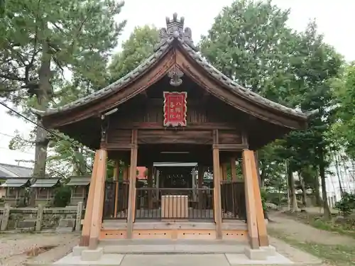 八幡社　春日社合殿の本殿・本堂