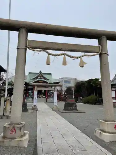 羽田神社の鳥居