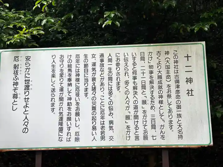 十二神社の歴史