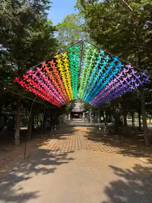 東神楽神社の芸術