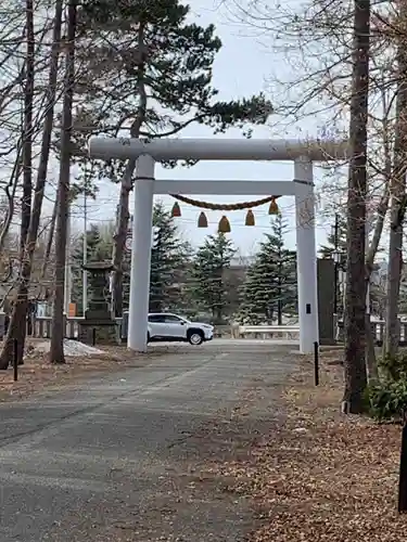 長沼神社の鳥居