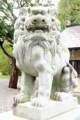 早来神社の狛犬