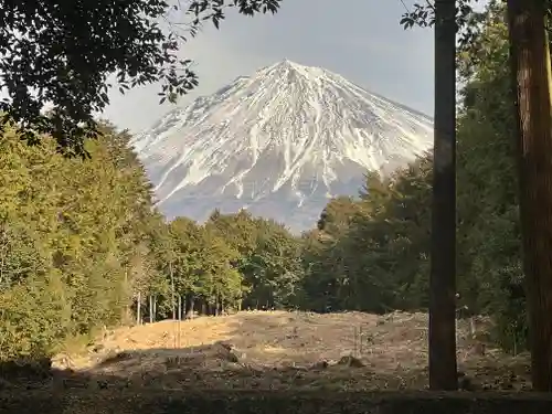 山宮浅間神社の景色