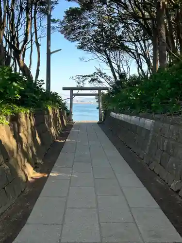 酒列磯前神社の鳥居