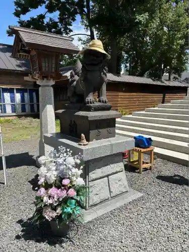 札幌諏訪神社の狛犬
