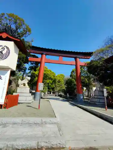 平塚八幡宮の鳥居