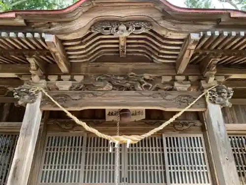 諏訪神社の本殿・本堂