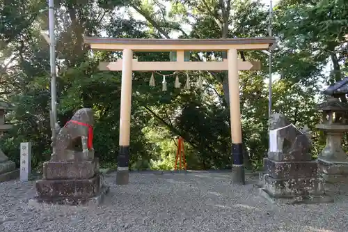 国中神社の鳥居