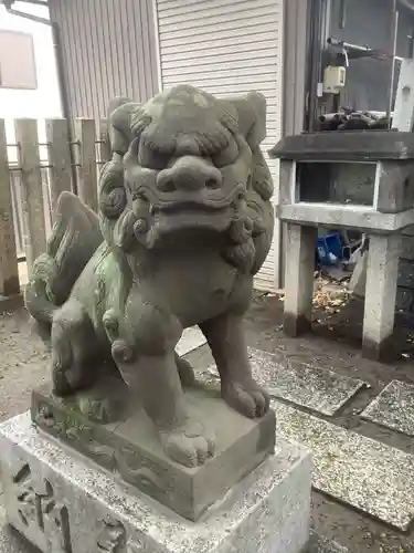 松原神社の狛犬